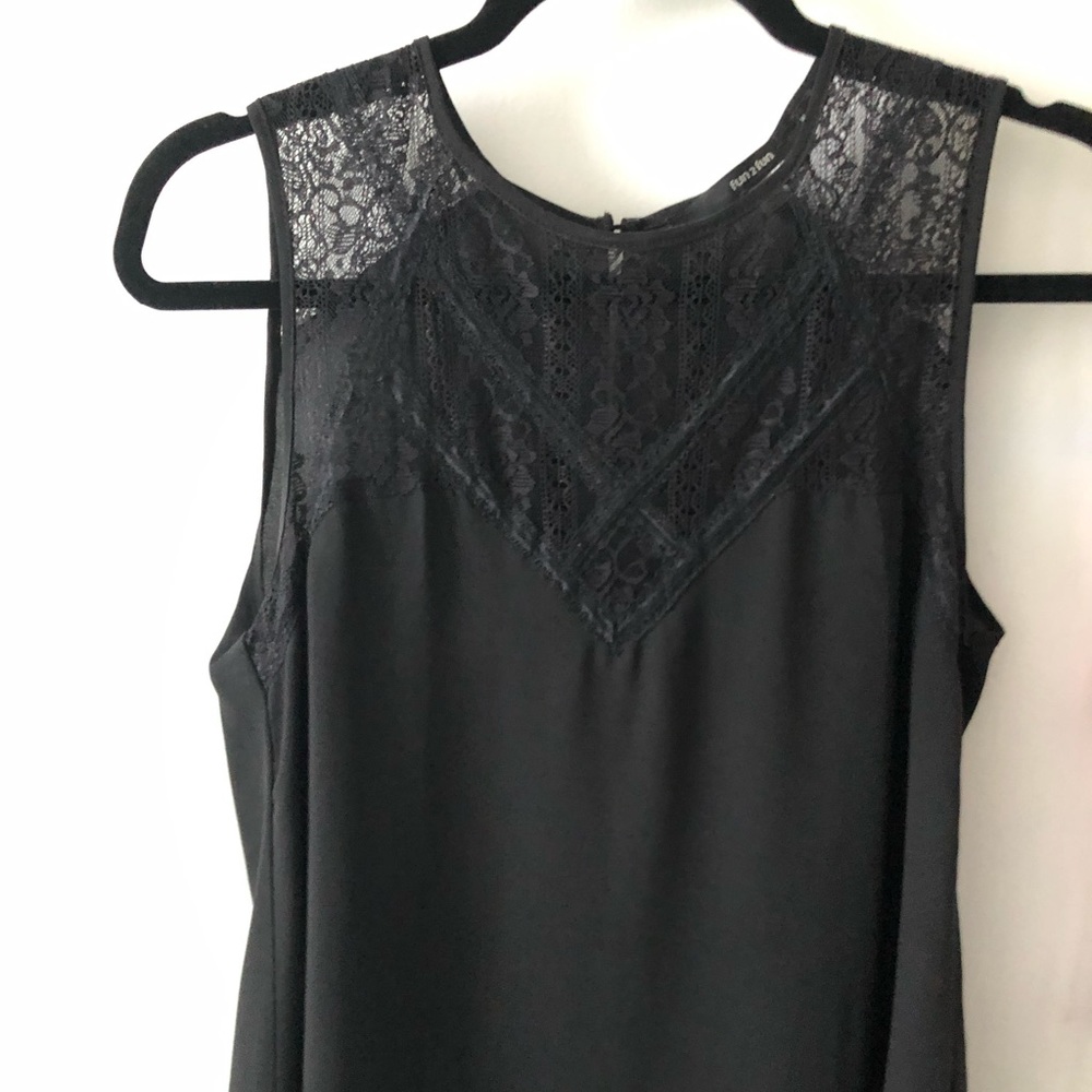 Black womens dress shirt